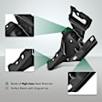 YHTBBT11623 Front Passenger High Strength Steel Inner Bumper Bracket