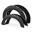 YHTFF00049 4 Pcs Front & Rear Pocket Style Textured Fender Flares