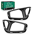 YHTFLC0107 2 Pcs Front Fog Lamp Bezel Light Trim