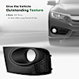 YHTFLC0363 Front Passenger Textured Fog Light Bezel Cover