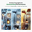 YHTFLC0482 Front Driver Fog Light Trim Lamp Bezel