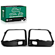 YHTFLC0525 2 Pcs Driver & Passenger Plastic Fog Lamp Bezel