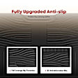 YHTFM10026 2 Pcs Front Black TPE textured Floor Mats Liners