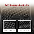 YHTFM10089 4 Pcs Front & Rear TPE textured Floor Mats Liners