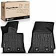 YHTFM10191 2 Pcs Front Black Floor Mats Liners