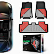 YHTFM10356 3 Pcs Front & Rear Cool Gray Floor Mats Liners