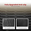 YHTFM10361 4 Pcs Front & Rear Black Floor Mats Liners