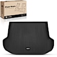 YHTFM10384 Rear Black Trunk Mat Cargo Liner