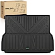YHTFM10417 Rear Black Trunk Mat Injection