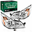 YHTHDL0002 Front Halogen Headlights Assembly H7 9005 without Bulb