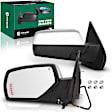YHTMI0001 Driver and Passenger Side Mirror, Power Adjust, Heated, Chrome