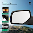 YHTMI0018 Driver and Passenger Side Mirror, Power Adjust, Heated, Chrome