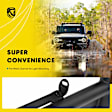 YHTRR10137 Black Manganese Steel Bumper Bull Bar
