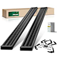 YHTSBAR0522 7 Inch Textured Black Aluminum Running Boards
