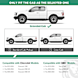 YHTSBAR0522 7 Inch Textured Black Aluminum Running Boards