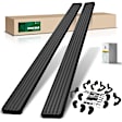 YHTSBAR0612 5 Inch Textured Black Aluminum Running Boards