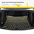 YHTSMT0002 Rear Trunk Black TPE Storage Mat Liner