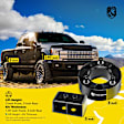YHTSPLK0040 3-inch Front & 3-inch Rear Leveling Lift Kit
