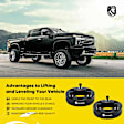 YHTSPLK0044 2-inch Front Leveling Lift Kit