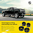 YHTSPLK0049 2.5-inch Front & 2-inch Rear Leveling Lift Kit