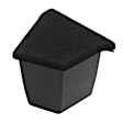 YHTSTB0023 4 Pcs Black Rear Trunk Storage Box with Cover