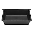 YHTSTB0029 2 Pcs Under Seat Black Storage Box with Double-Layer