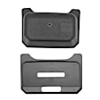 YHTSTB0032 Rear Center Black Console Storage Box with Cover