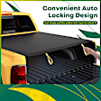 YHTTC00005 5.42 FT Bed Soft Roll-up Tonneau Cover with Auto Locking