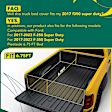 YHTTC00010 6.75 FT Bed Roll-up Tonneau Cover