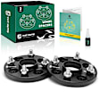 YHTWSP0206 2 Pcs Black 4x3.94 to 4x3.94 inches Wheel Spacers M12x1.5 56.1mm 0.59 inch