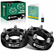 YHTWSP0327 2 Pcs Black 5x5.31 to 5x5.31 inches Wheel Spacers M14x2 87.1mm 1.5 inches