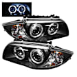 5008985 Driver and Passenger Side Halogen Headlight, With bulb(s), Clear Lens, Black Interior, Signature Series