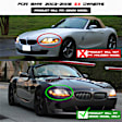 2003 BMW Z4 - Driver and Passenger Side Halogen Headlight, Without bulb(s), Convertible, Uses Stock Bulbs, Clear Lens, Black Interior, Signature Series