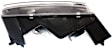 2007 Dodge Charger - Driver and Passenger Side Halogen Headlight, With bulb(s),  High Beam Uses Stock Bulb, Clear Lens, Black Interior, Sedan, Signature Series