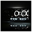 5009982 Driver and Passenger Side Halogen Headlight, With bulb(s), Clear Lens, Chrome Interior, Signature Series