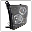 5010032 Driver and Passenger Side Halogen Headlight, With bulb(s), Clear Lens, Black Interior, Signature Series
