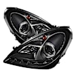 5032546 Driver and Passenger Side Halogen Headlight, With bulb(s), Clear Lens, Black Interior, Signature Series