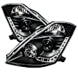 5032225 Driver and Passenger Side HID/Xenon Headlight, Without bulb(s), Clear Lens, Black Interior, Signature Series