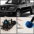 5011527 Driver and Passenger Side Halogen Headlight, With bulb(s), Clear Lens, Black Interior, Signature Series
