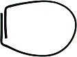 76910 N3000 Hood and Trunk Seal - Sold Individually