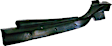 80931 N4501 Front, Passenger Side Door Molding and Beltlines, Mounts Along Fender
