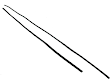 BKT DB9284 Rear Window Seal - Glass Weatherstrip