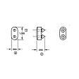1954 Oldsmobile 88 - Door Bumper - Direct Fit