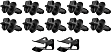 CFK-2566-20 Direct Fit Cowl Panel Clip, Set of 10
