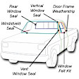 CWK 2111 80 Weatherstrip Kit, Kit
