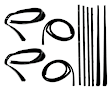DK 1111 67 PDS Door Seal - Kit