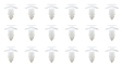 DPK 4210 74 Molding Clip - Direct Fit, Set of 18