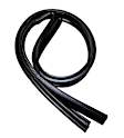 DWL 1110 99 Weatherstrip Seal - Front, Driver Side, Upper, Black, Door, Direct Fit, Sold Individually