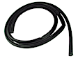 DWL 1112 67 Weatherstrip Seal - Front, Driver Side, Black, Door, Direct Fit, Sold Individually
