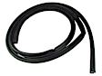 DWL 1112 67 Weatherstrip Seal - Front, Driver Side, Black, Door, Direct Fit, Sold Individually